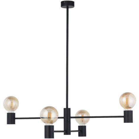 Lampadario sospensione Nowodvorski Radius nero Ø77,5 cm