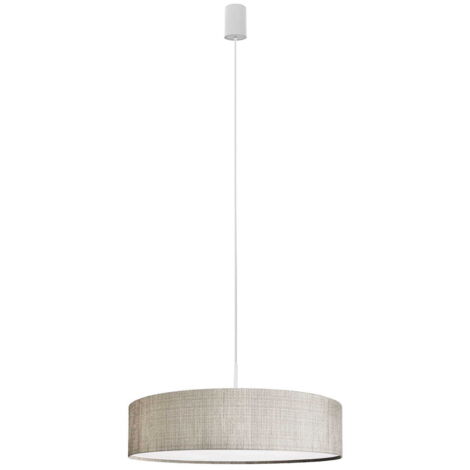 Lampadario sospeso Nowodvorski Turda grigio Ø50 3xE27