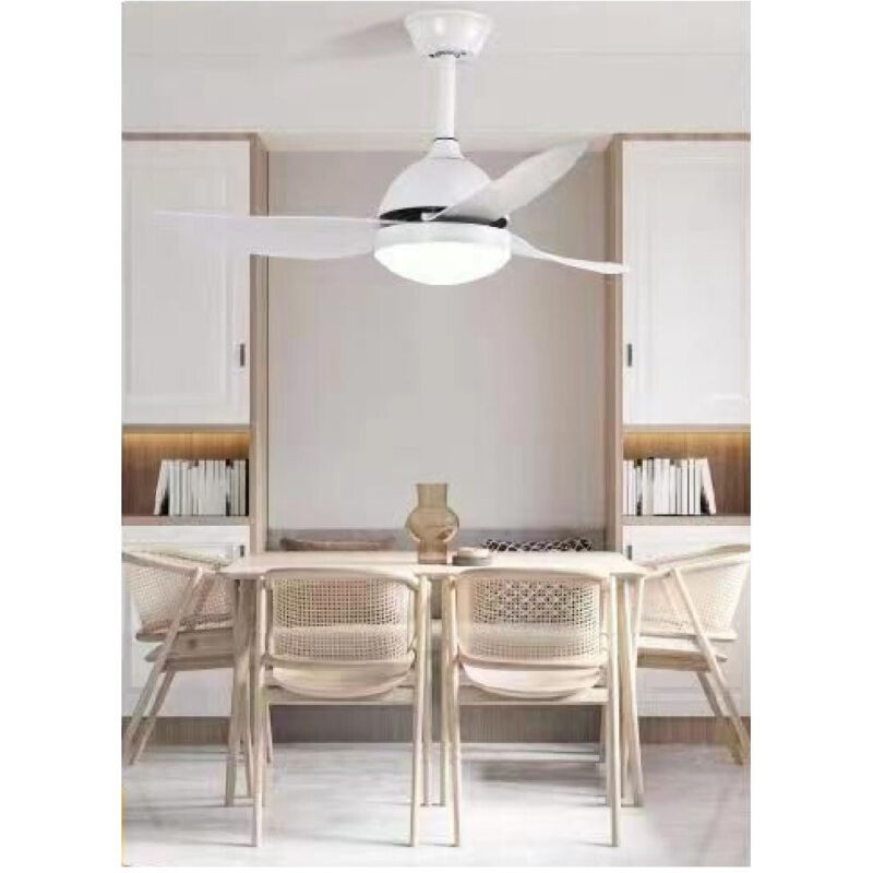 Trade Shop Traesio Lampadario Ventilatore Soffitto Plafoniera Moder...