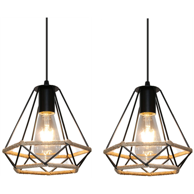 Wottes - Lampada a Sospensione Industriale Camera