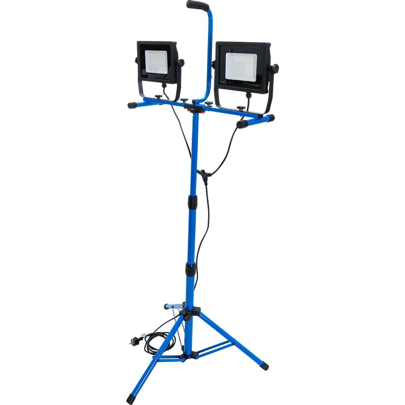 Image of Bgs Technic - Faro da lavoro Duo-SMD-LED con treppiedi 2 x 70 w