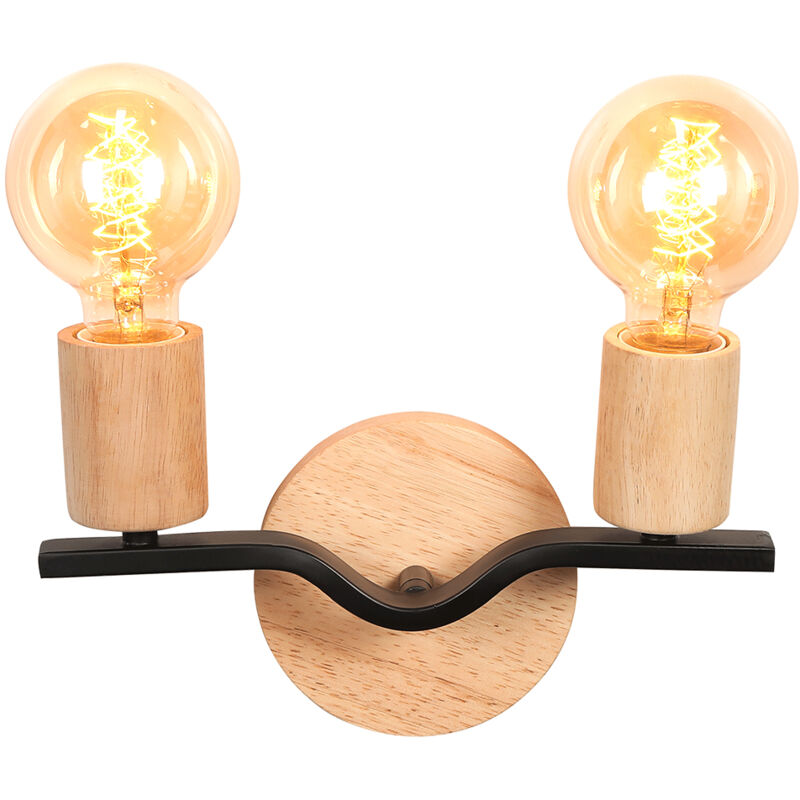 Wottes - Lampada da Parete Retrò Applique da