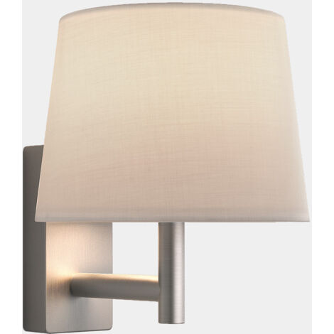 Lampade da parete Metrica Shade E27 15 Nichel satinato 791lm