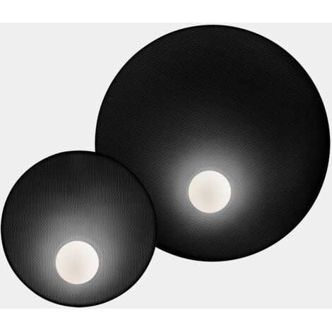 Lampade da parete Trip Double ø460mm / ø300mm E14 18 Nero