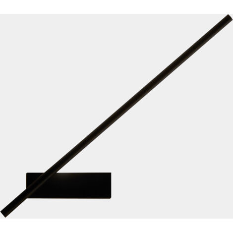 Lampade da parete Tubs LED 8.4 Bianco caldo - 2700K ON-OFF Nero 460lm