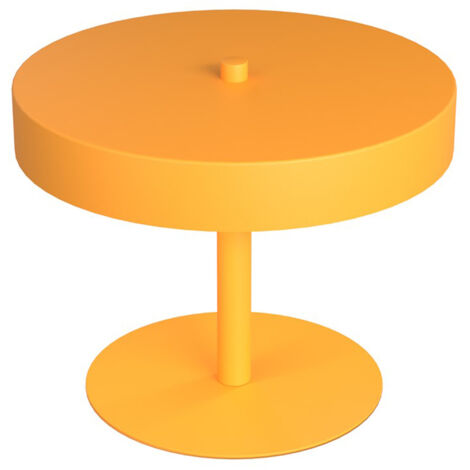 Lampade Da Scrivania Minimal Poseidone Acciaio Arancione 2 Luci G9 Ip20