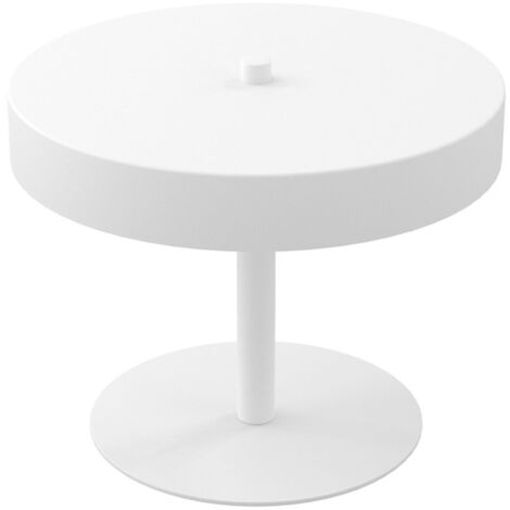 Lampade Da Scrivania Minimal Poseidone Acciaio Bianco 2 Luci G9 Ip20