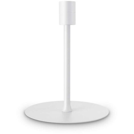 Lampade Da Scrivania - Ufficio Set Metallo Bianco 1 Luce E27 Small