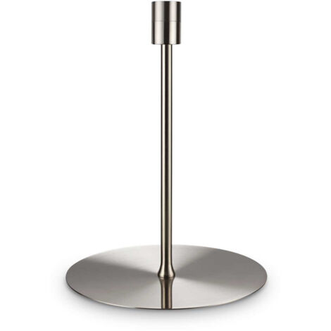 Lampade Da Scrivania - Ufficio Set Metallo Cromo 1 Luce E27 Big