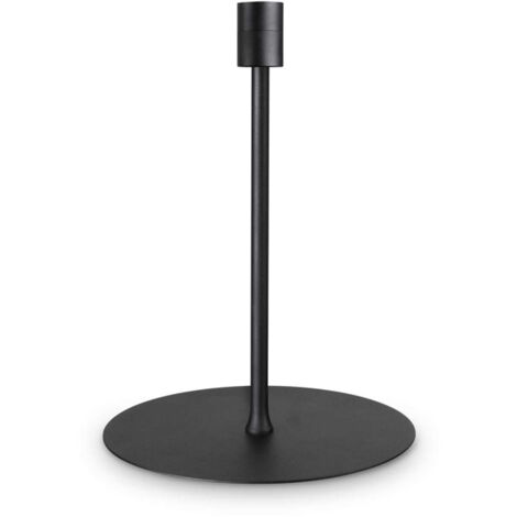 Lampade Da Scrivania - Ufficio Set Metallo Nero 1 Luce E27 Big