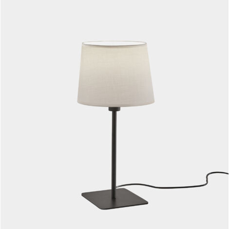 Lampade da tavolo Metrica Square E27 15 Nero 476lm