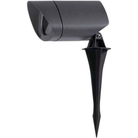 Lampade esterne a terra - orientamento 90° - Grafite di alluminio - GU10 - IP44
