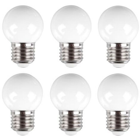 Lampade LED bianco caldo - 6 pz