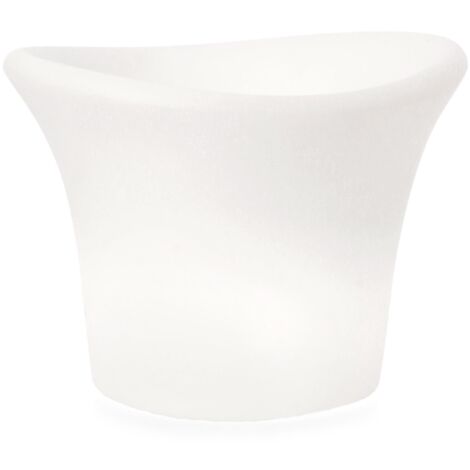 Lampade led dave porta bottiglie ricaricabile uso interno ed esterno 37 a  - 32 b - h 28 cm