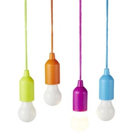 Lampade LED Handyluxx 4 pezzi - illuminazione decorativa colorata per la tua casa