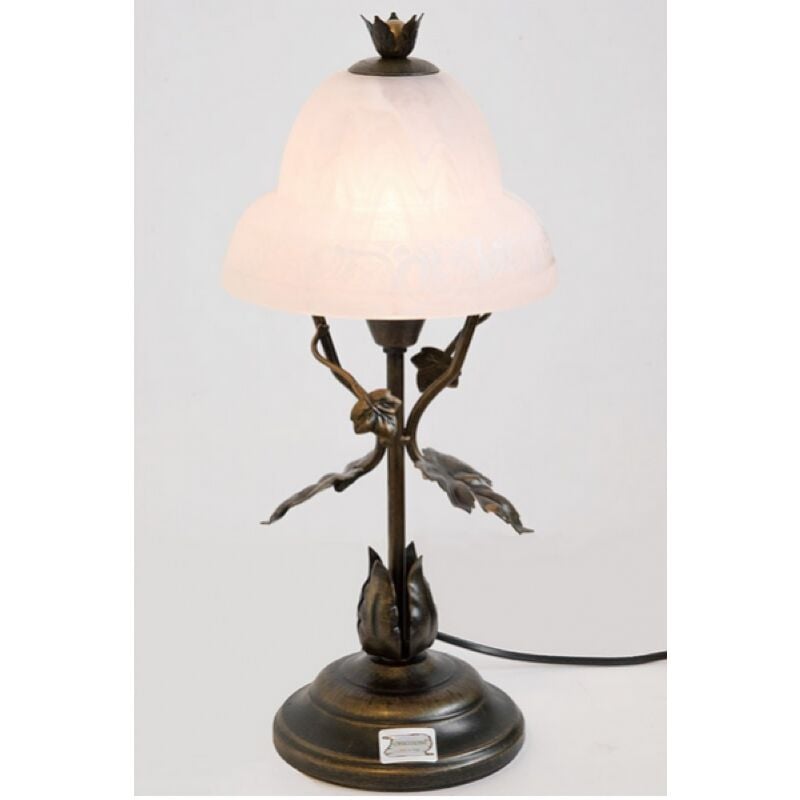 Image of Cruccolini - Lampade linea bacco fascia lampada da tavolo lumetto abat-jour colore: bianco