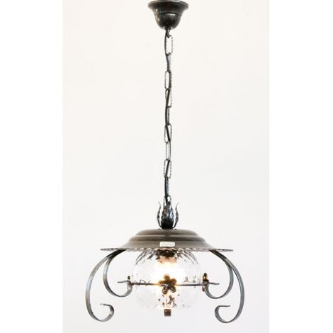 LAMPADE LINEA TAVERN LAMPADARIO BALLOTON CON CATENA 1 LUCE