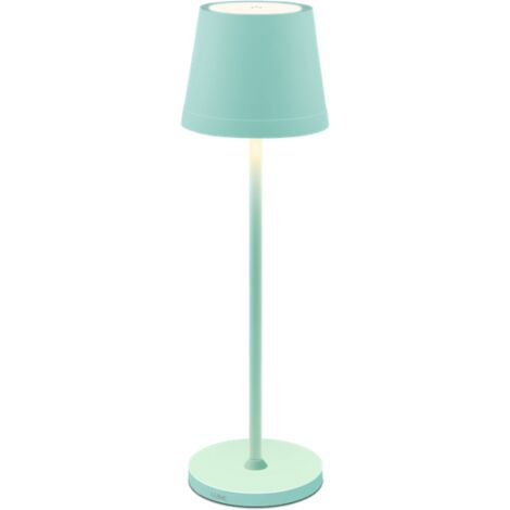 Lampade touch Led da tavolo da scrivania ricaricabili USB Lume Plus 190 Lumen COLORE TURCHESE MARINO