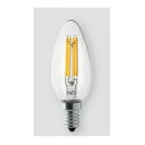 CENTURY CENTURY 2 LAMPADINE LED INCANTO OLIVA SATINATE TORTIGLIONE 4W  ATTACCO PICCOLO E14 LUCE CALDA 3000K