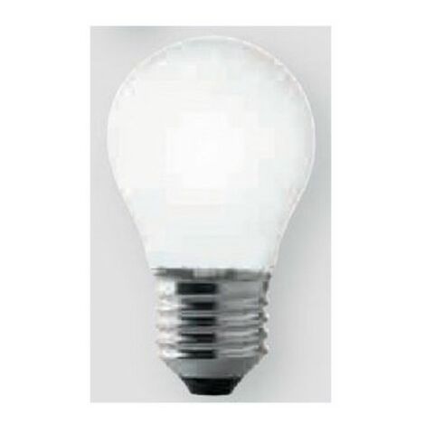lampadina 4w wire led sfera piccola opale old style attacco grande e27  luce calda 3000k