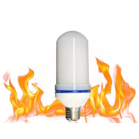 Lampadina a fiamma, lampadina a effetto fiamma di Natale a LED con 4 modalità di illuminazione, lampadine per decorazioni natalizie per interni ed esterni, festa di nozze in giardi
