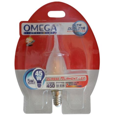 LAMPADINA A FILAMENTO FROST SOFFIO DI VENTO 4W E14 3000K
