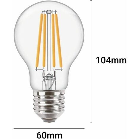 Lampadina LED Philips A60 E27/8W/230V 2700K