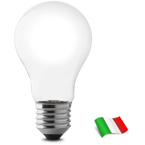 Lampadina a Filamento LED E27 A60 8W 2700K° Opale Wiva