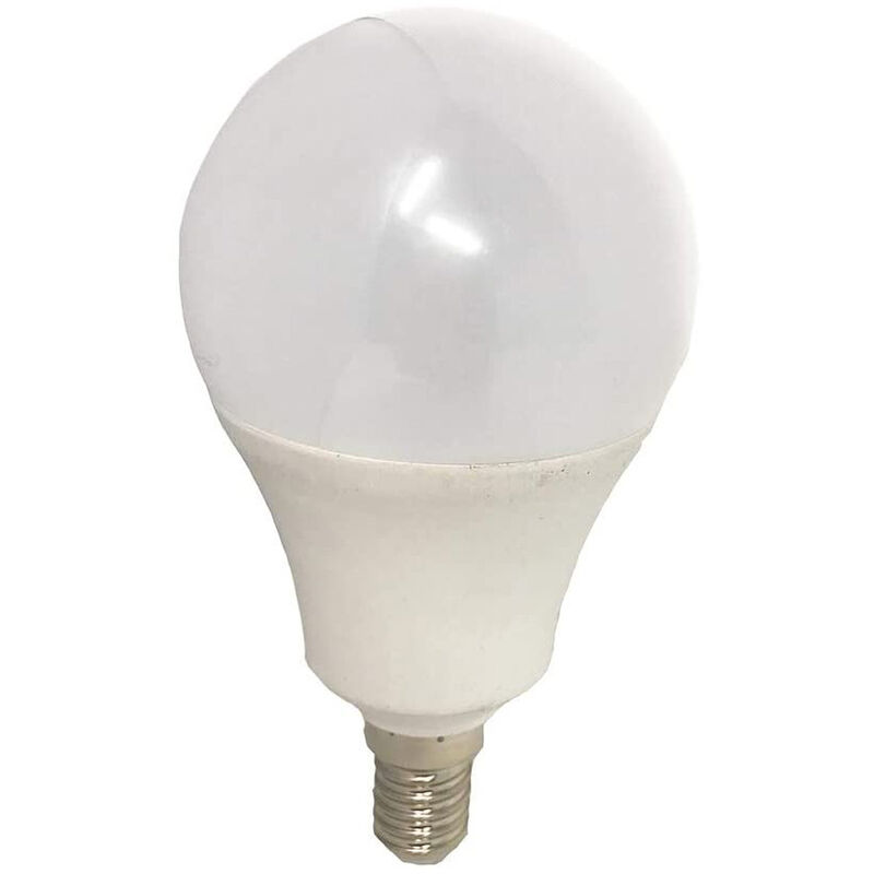 Image of Vetrineinrete - Lampadina a led 10 watt a60 attacco e14 sfera a luce fredda 6500k risparmio energetico