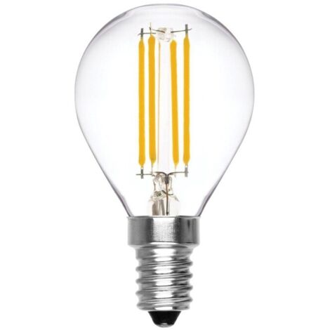 Lampadina a led a filamento 4W E14 3000K