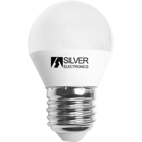 Lampadina a LED a sfera E27 6W 4000K