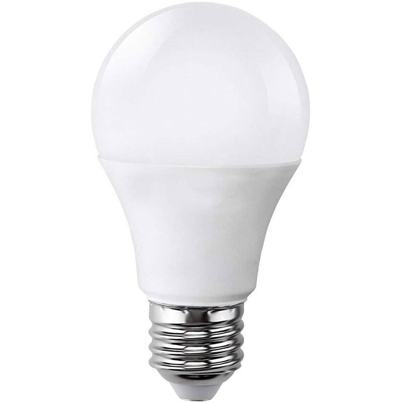 Image of Lampadina a led A60 10 watt 12v attacco E27 lampada a sfera risparmio energetico luce bianca 6500k