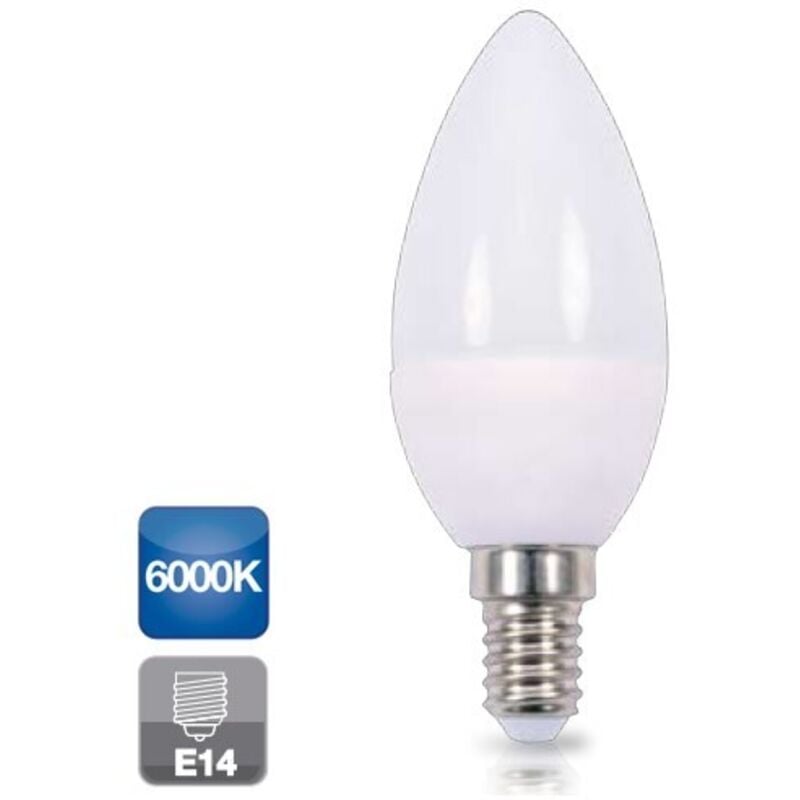 GSC - Lampadina a led E14 5W luce fredda 6000K 470...