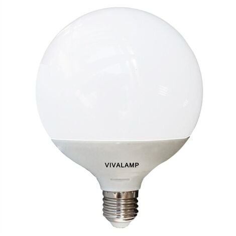 VIVALAMP Lampadina a led E27 12W G95 Globo led Passo grosso vite Lampade G95-12W