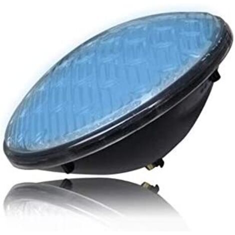 lampadina a led per piscina par56 15w 1300lm luce blu ip68 ø17,6x6cm edm