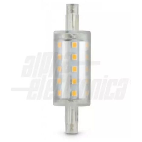 LAMPADINA A LED SIMIL ALOGENA MM.78 5W ATTACCO R7S -PROMO-