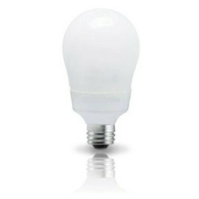TrAdE Shop Traesio - Lampadina A Risparmio Energetico Forma Standard 8 Watt E27 Luce Calda Globetto -