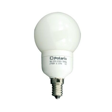 Lampadina A Risp.Energetico Sfera Luce Calda Attacco E14  9watt Conf.10pz