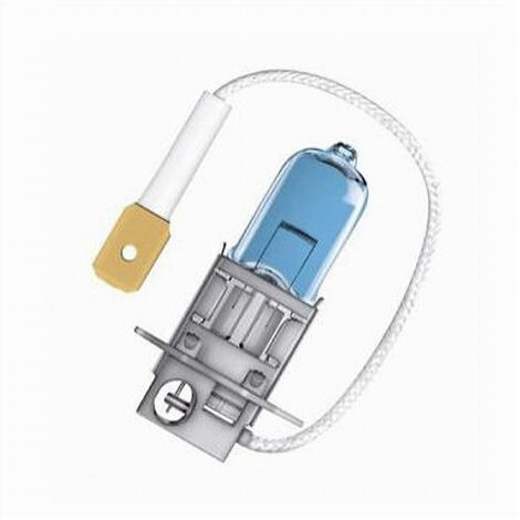 Lampadina Alogena H3 55w 12v Luce Bianco Freddo Fendinebbia Per Auto Moto H3-bx02