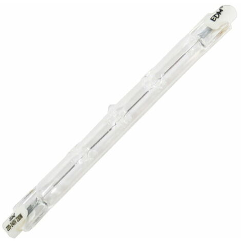 Lampadina alogena lineare 118mm "energy saver" 80w 220/240v (equ 100w)