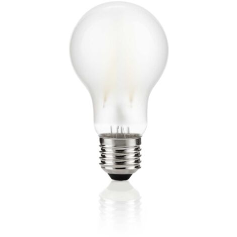 LAMPADINA ATTACCO E27 IN VETRO GOCCIA BIANCA SATINATA 10 W 1200 lm 3000 K 80 Ø 60 x H 105 mm