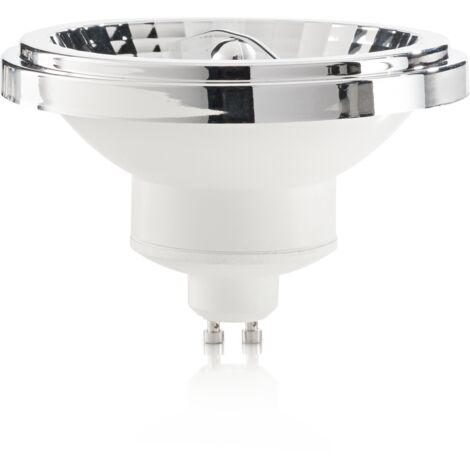 LAMPADINA ATTACCO GU10 10 W 720 lm 3000 K 80 22° DIMMERABILE TRIAC CROMO