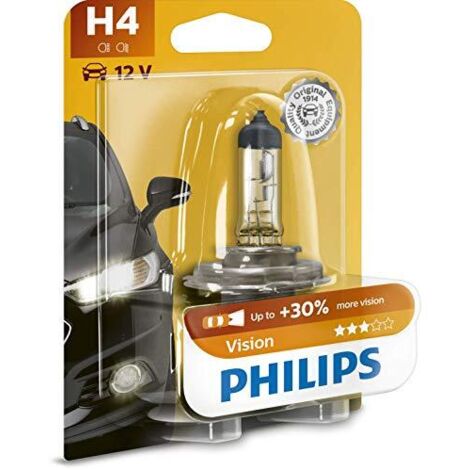 LAMPADINA AUTO H4 12V 60/55W PHILIPS VISION