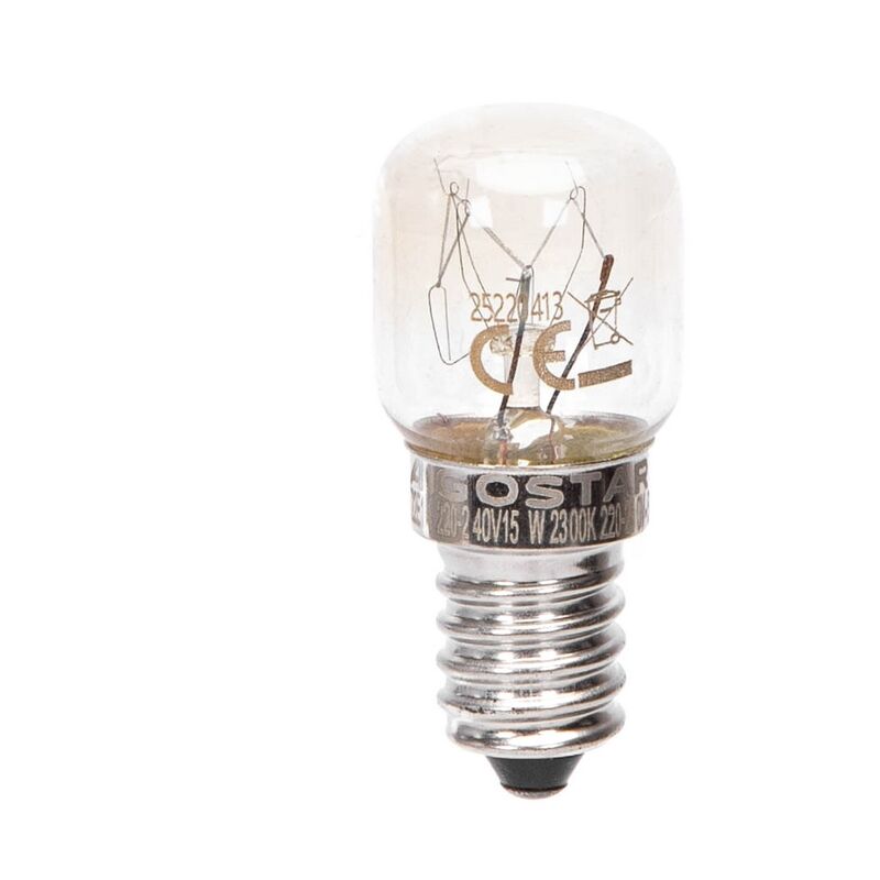 Aigostar - Lampadina da forno E14 T22 15W Bianco
