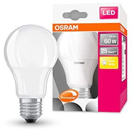 Lampadina Esl Led Super.Cla.A60 10We27, Opaco 810L, Dimmbar