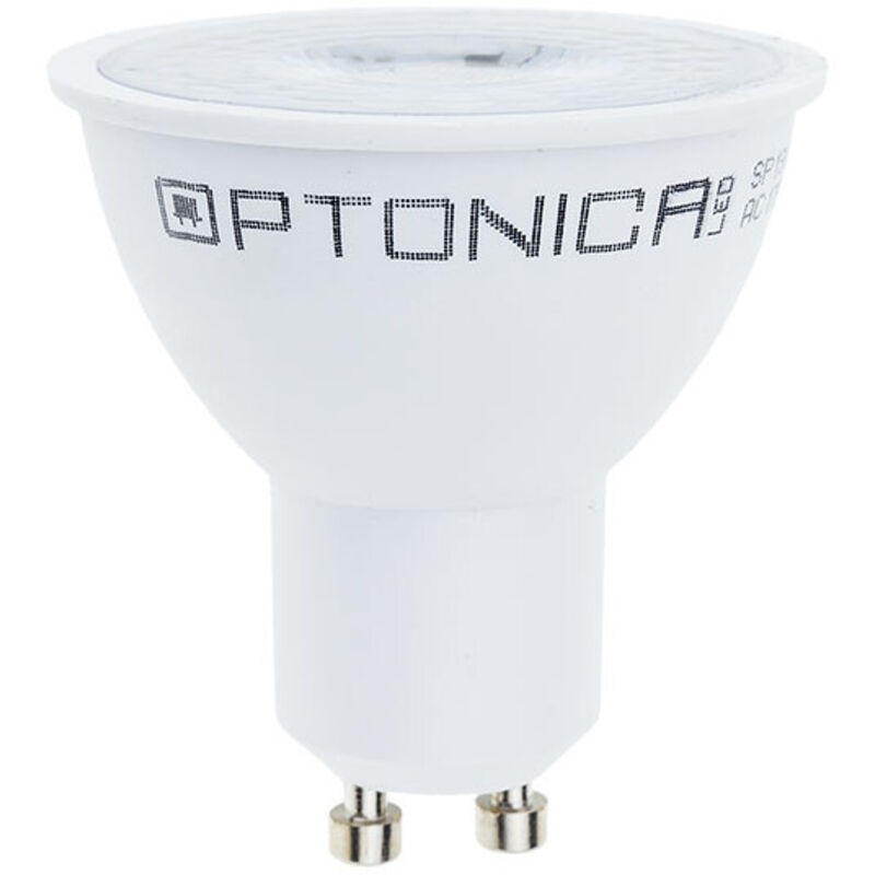 Spot LED GU10 7W - 4500K - 38 ° - luce neutra - Optonica