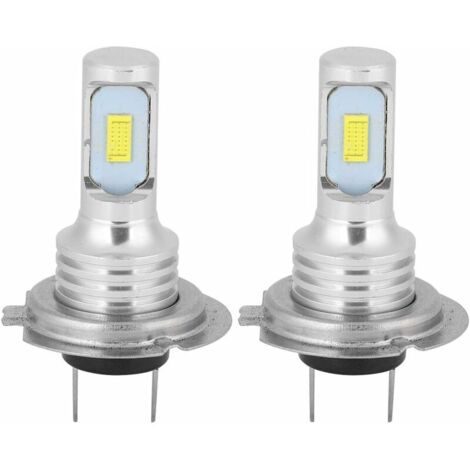 Lampadina fendinebbia, 2 pezzi 80W 6000K H7 LED universale per auto, lampada fendinebbia bianca DC 12-24V