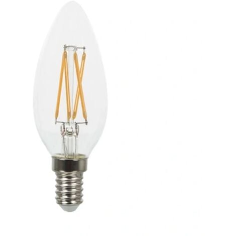 Lampada a led oliva full light dimmerabile e14 4,5w 2700k fascio 360  mld2004x2d