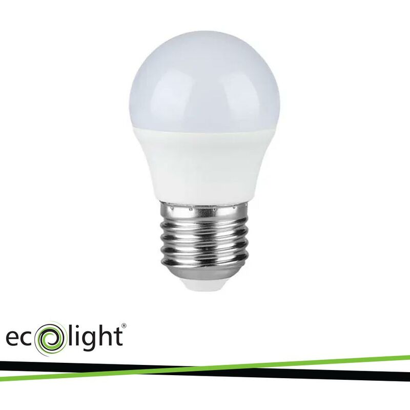 Eco Light - lampadina G45 E27 5W 6500K 450LM