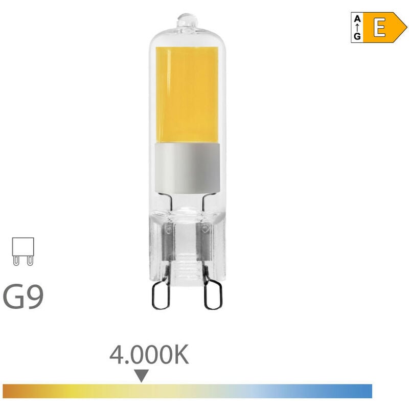 Image of EDM - Lampadina led G9 5W 550lm (46W) 270° - Dimmerabile Bianco Naturale 4000K